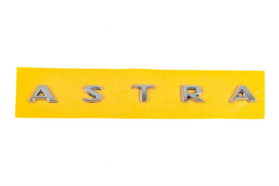 Opel Astra J 2009-2015 Napis Astra 177227AJ (225mm x 16mm) Image