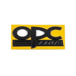 Emblemat OPC Line 32mm na 85mm (Czarny) zdjęcia 1