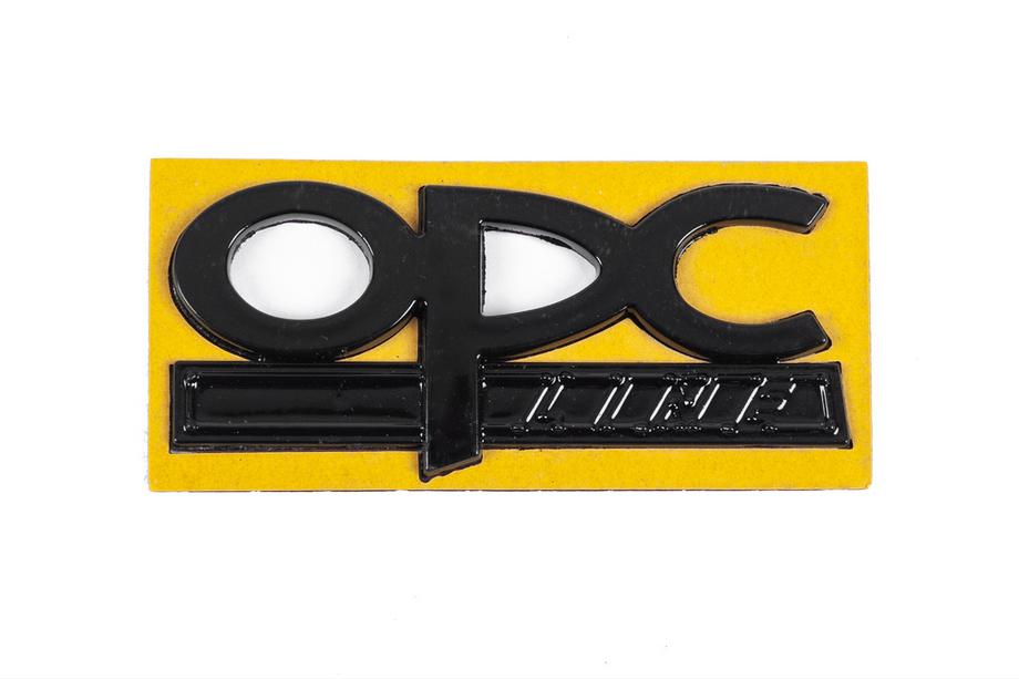 Opel Emblemat OPC Line 32mm na 85mm (Czarny) Zdjęcia 1