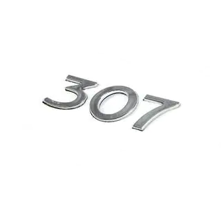Napis 307 (105mm x 30mm) zdjęcia 2