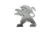 Peugeot 208 2012-2019 Emblemat przedni 9673874777 (87mm x 85mm) zdjęcia 1