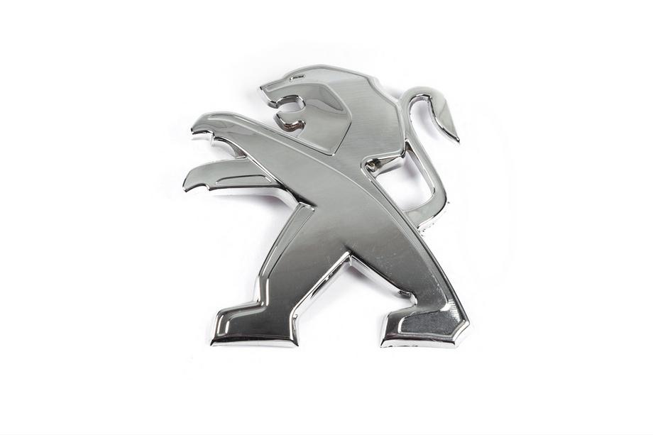 Peugeot 208 2012-2019 Emblemat przedni 9673874777 (87mm x 85mm) Image