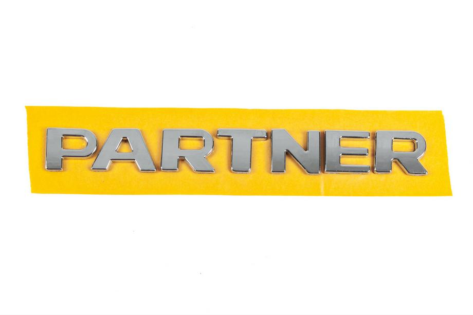 Peugeot Partner 1996-2008 Napis Partner (215mm x 25mm) Image