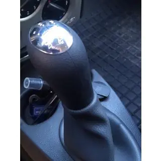 Gałka zmiany biegów 8200079112 (czarna z chromem) zdjęcia 3
