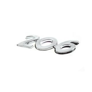 Napis 206 (90mm x 25mm) zdjęcia 2