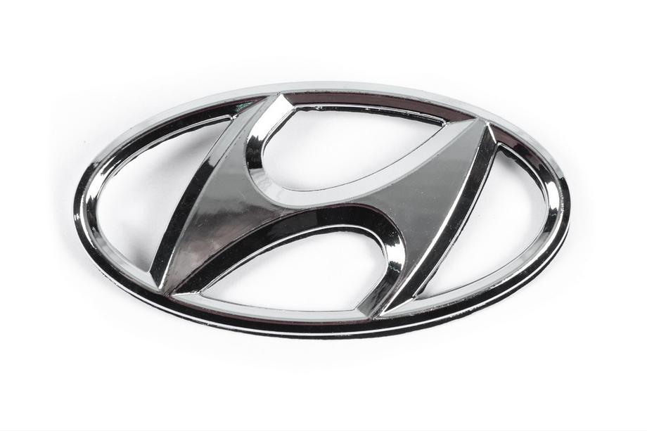 Hyundai I-20 2008-2012 Emblemat 86300-1J500 (125 mm x 65 mm) Image
