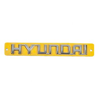 Napis Hyundai (130 mm x 20 mm) Hyundai Accent 2006-2010 zdjęcia 1