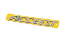 Hyundai Accent 2006-2010 Napis Accent (155mm x 18mm) zdjęcia 2
