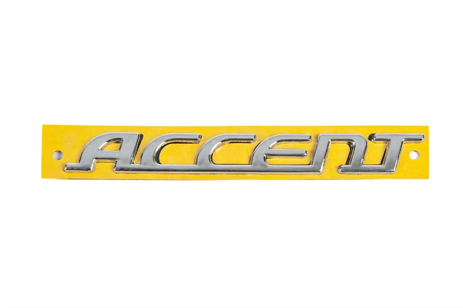 Hyundai Accent 2006-2010 Napis Accent (155mm x 18mm) Image
