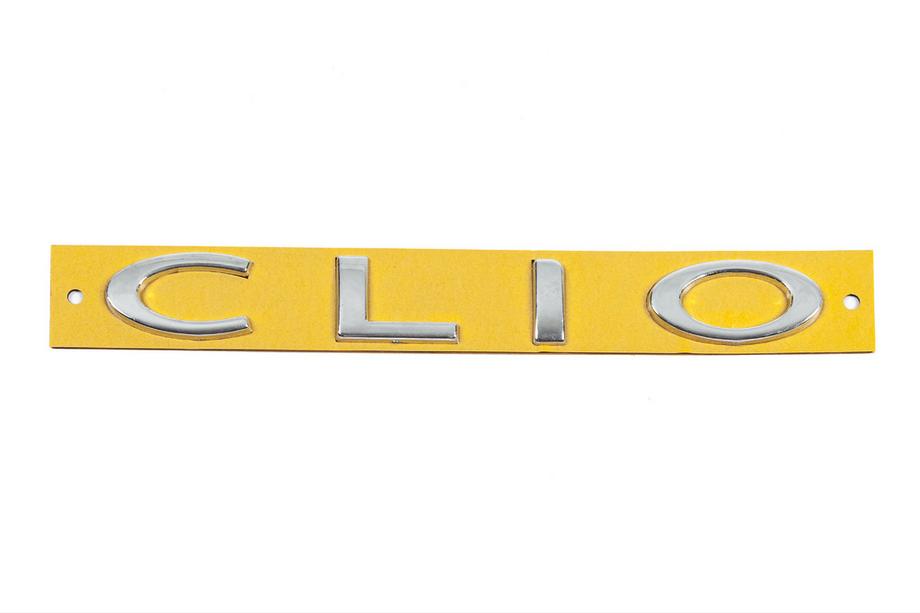 Renault Clio III 2005-2012 Napis Clio 7701208978 (190mm x 25mm) Image