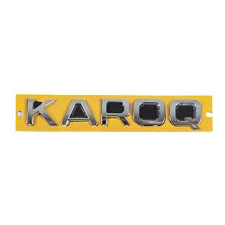 Napis Karoq (148 mm x 25 mm) Skoda Karoq 2018- zdjęcia 1
