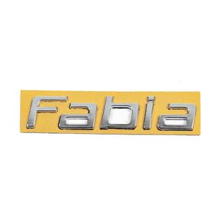 Napis Fabia (125 mm x 25 mm) Skoda Fabia 2007-2014 zdjęcia 1