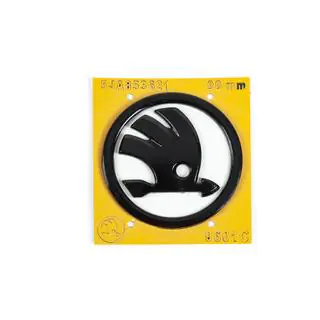 Emblemat bialy 5JA853621 (89 mm) zdjęcia 1