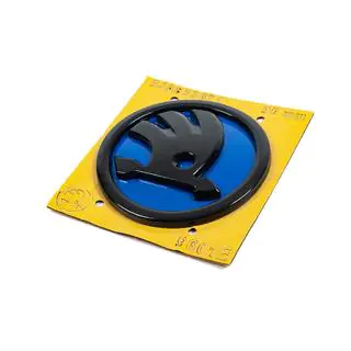 Emblemat niebieski 5JA853621 (89 mm) zdjęcia 2