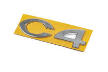 Citroen C-4 2004-2010 Napis C4 8665.Y4 (108mm x 30mm) zdjęcia 2