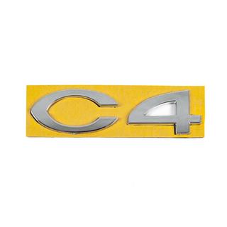 Napis C4 8665.Y4 (108mm x 30mm) Citroen C-4 2004-2010 zdjęcia 1