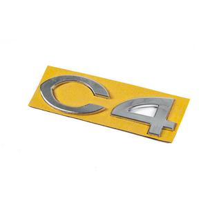 Napis C4 8665.Y4 (108mm x 30mm) Citroen C-4 2004-2010 zdjęcia 2