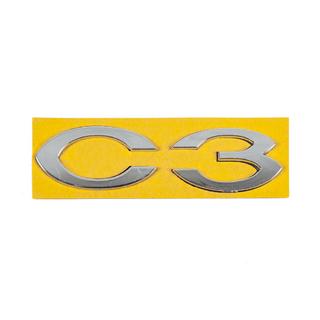Napis C3 (113mm x 30mm) Citroen C-3 2009–2016 zdjęcia 1