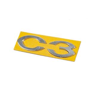 Napis C3 (113mm x 30mm) Citroen C-3 2009–2016 zdjęcia 2
