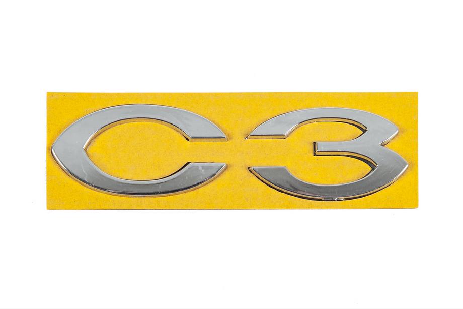 Citroen C-3 2009–2016 Napis C3 (113mm x 30mm) Image
