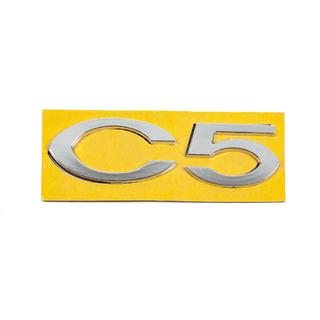 Napis C5 8666.28 (110mm x 30mm) Citroen C-5 2008-2017 zdjęcia 1