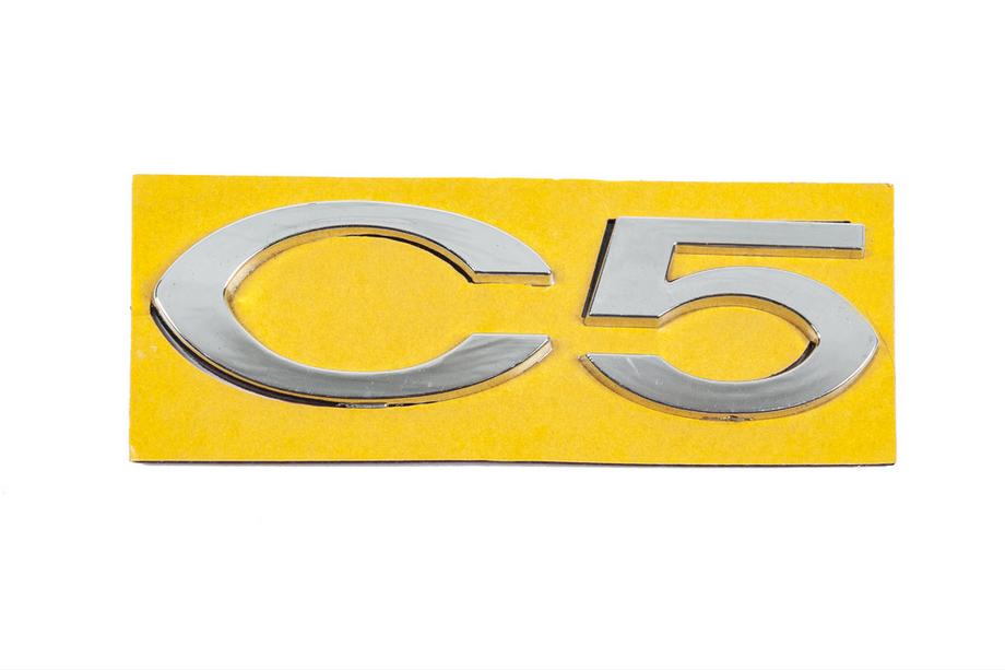 Citroen C-5 2008-2017 Napis C5 8666.28 (110mm x 30mm) Image