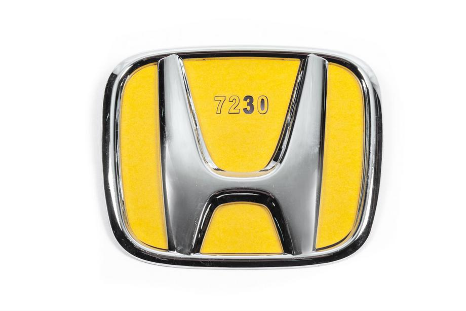Honda Emblemat (chrom, samoprzylepny) 97mm x 80mm Image