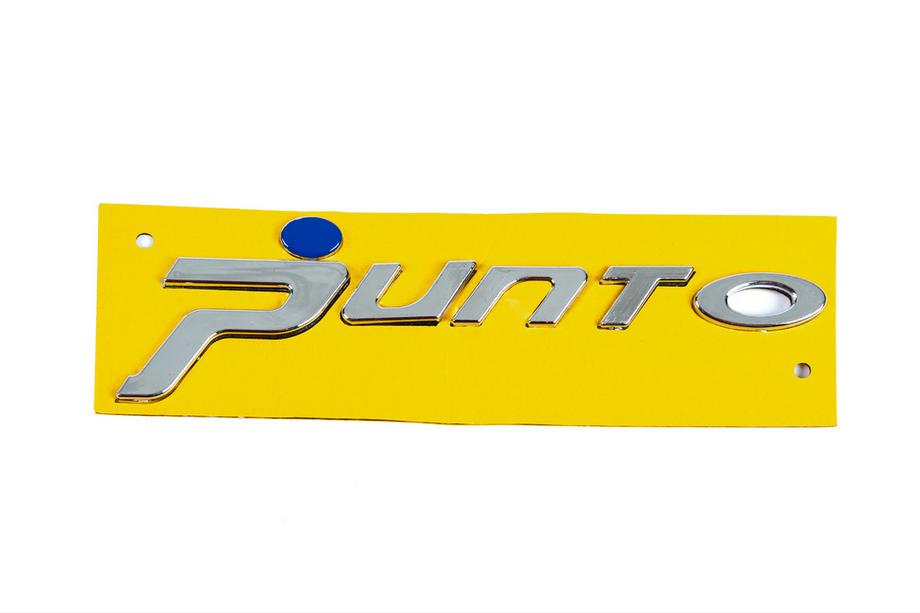 Fiat Punto Grande/EVO 2006-2018 Napis Punto do Grande (niebieska kropka, 1518a) Image