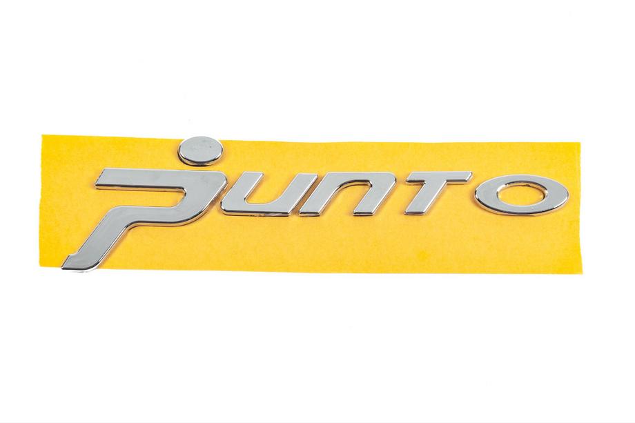 Fiat Punto Grande/EVO 2006-2018 Napis Punto do Grande (chrom kropka, 1518) Image