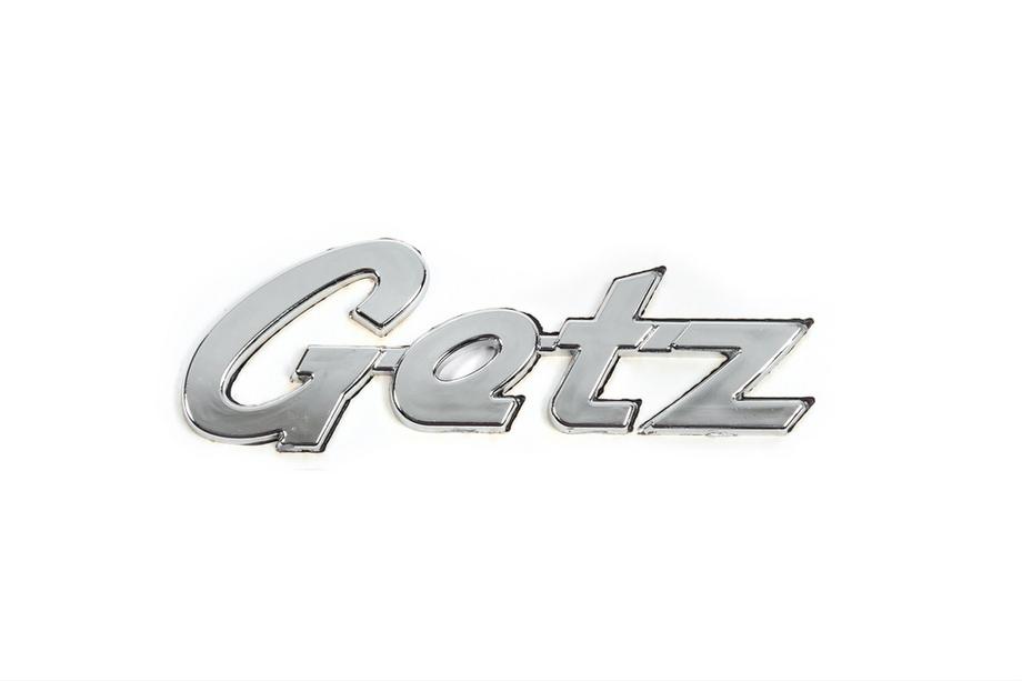 Hyundai Getz 2002- Napis Getz (100mm x 38mm) Image