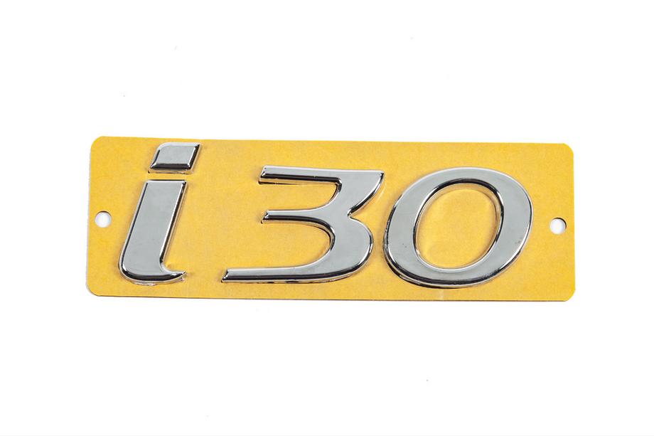 Hyundai I-30 2007-2011 Napis I30 (108mm x 37mm) Image