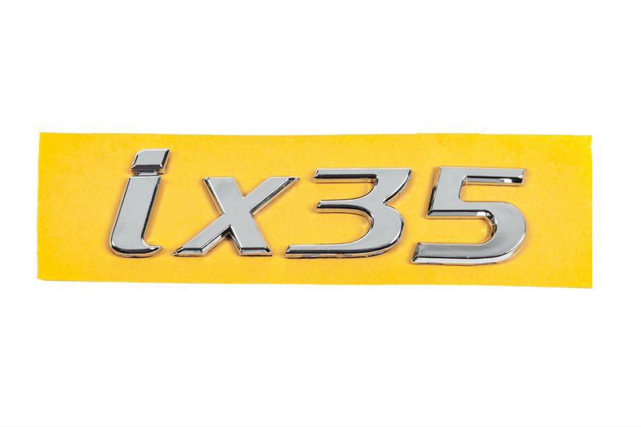 Hyundai IX-35 2010-2015 Emblemat IX35 86310-2S010 (135mm x 37mm) Image