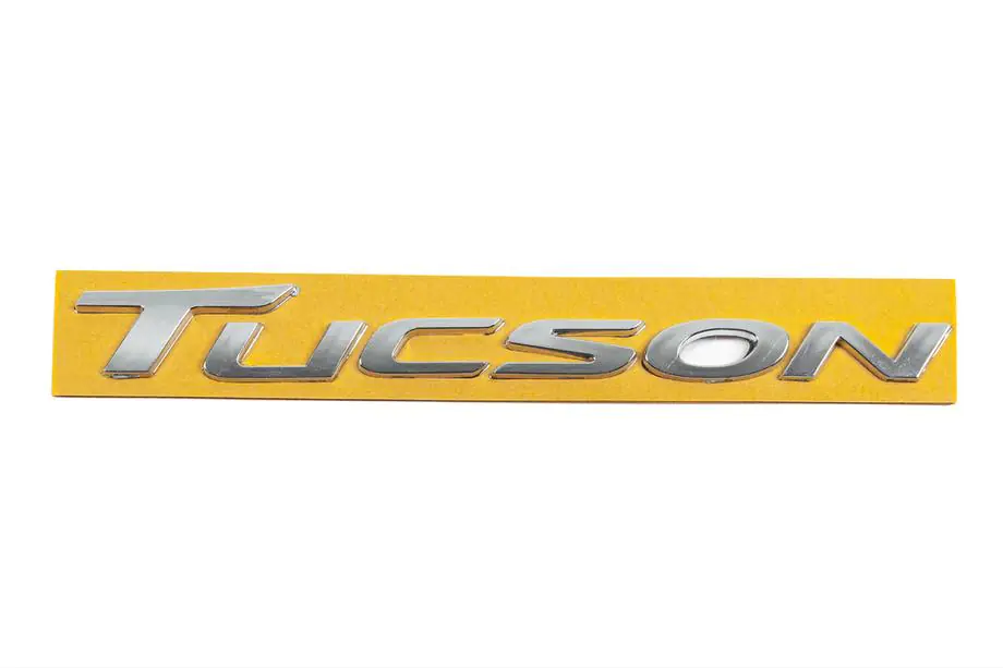 Hyundai Tucson TL 2016-2021 Napis Tucson 86310D300 (220mm x 22mm) Image