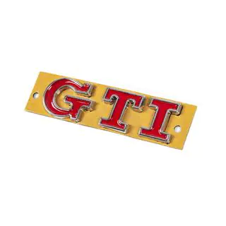 Napis GTI (90mm x 25mm) zdjęcia 2