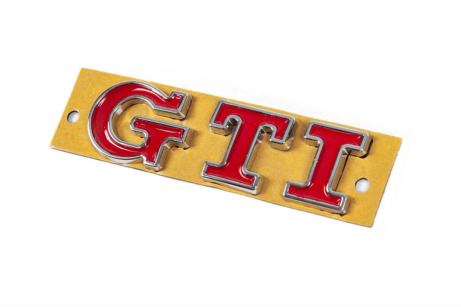 Napis GTI (90mm x 25mm) Zdjęcia 2
