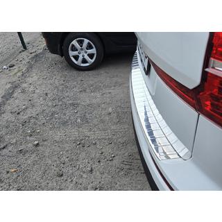 Nakładka na tylny zderzak Carmos Połysk Stal Nierdzewna Volvo XC60 2017- zdjęcia 2