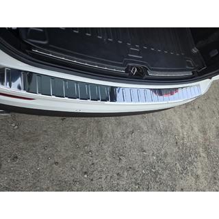 Nakładka na tylny zderzak Carmos Połysk Stal Nierdzewna Volvo XC60 2017- zdjęcia 1