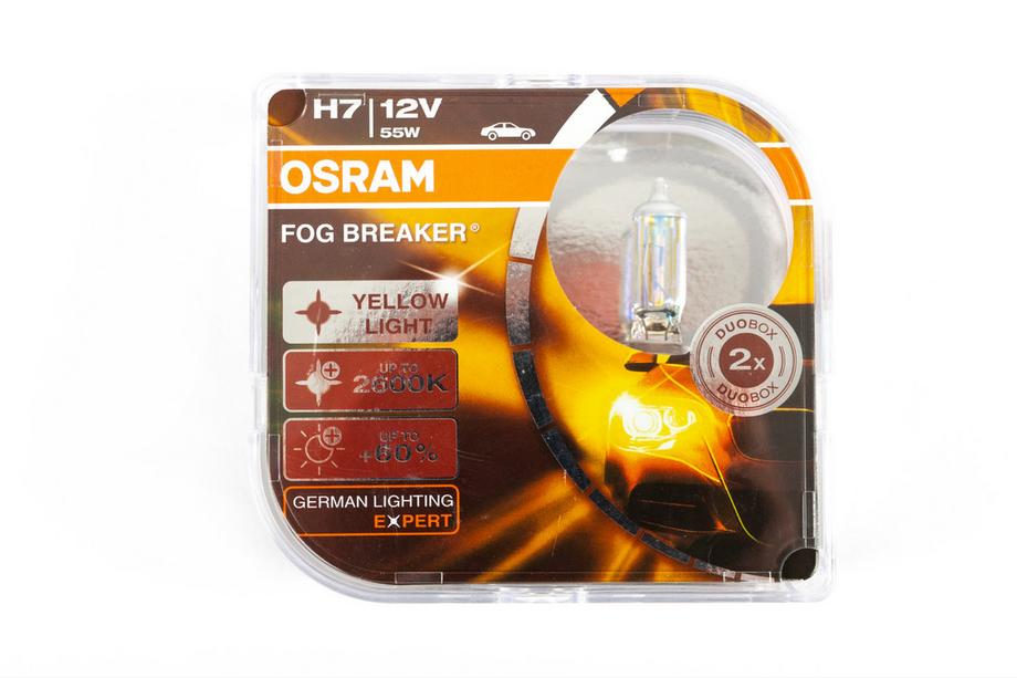 Żarówka reflektorowa Osram H7 55W Fog Breaker 62210FBR Image