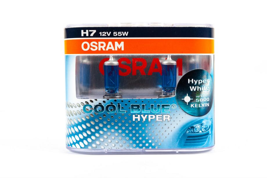 Żarówka reflektorowa Osram H7 55W Cool Blue Hyper 62210CBH Image