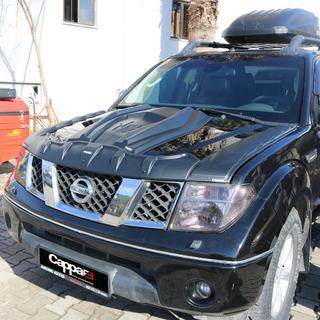 Zestaw nakładek na maskę DRAGON (3 szt.) Nissan Navara 2006-2015 zdjęcia 4