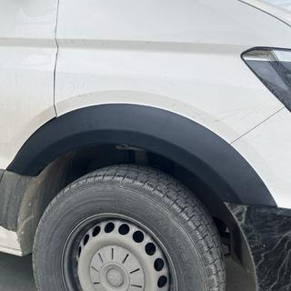 Szerokie nakładki na nadkola (4 szt, czarne) Volkswagen Crafter 2016- zdjęcia 3