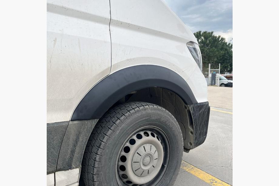 Volkswagen Crafter 2016- Szerokie nakładki na nadkola (4 szt, czarne) Image