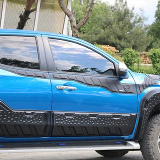 Górne Listwy Drzwi 2019+ (6 szt, ABS) Mitsubishi L200 2015-2024 zdjęcia 1