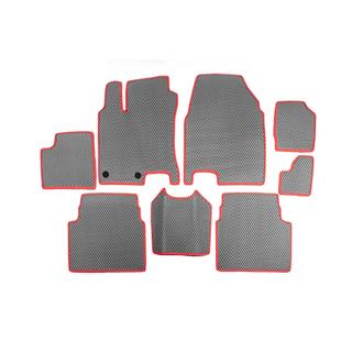 Dywaniki EVA do +2 (3 rzędy, szare) Nissan Qashqai 2007-2010 zdjęcia 1