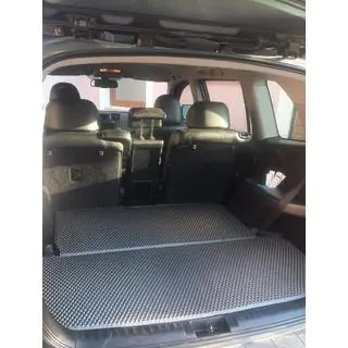 Mata do bagażnika EVA (2 części, czarna) Toyota Highlander 2008-2013 zdjęcia 1