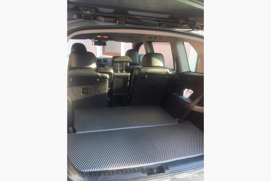 Toyota Highlander 2008-2013 Mata do bagażnika EVA (2 części, czarna) Image