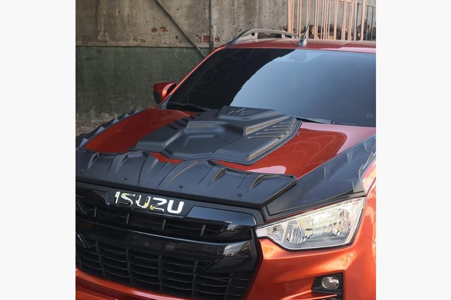 Isuzu D-Max 2019- Nakładka na maskę (ABS) Zdjęcia 3