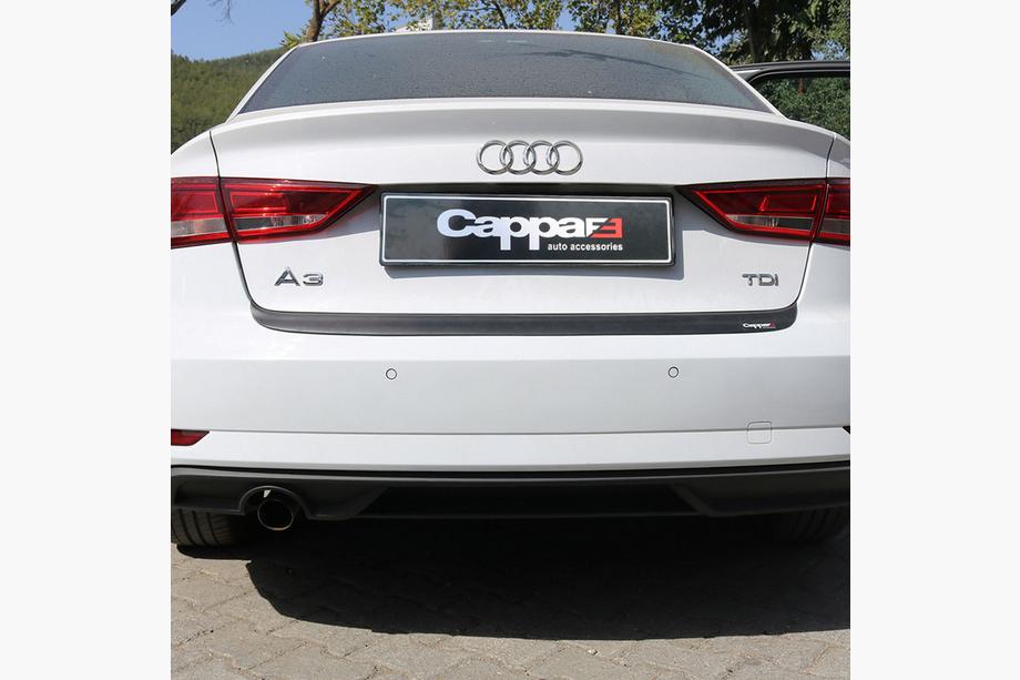 Audi A3 2012-2020 Nakładka na tylny zderzak EuroCap (2017-2020, ABS) Image