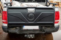 Volkswagen Amarok 2010-2022 Nakladka na Klape Bagaznika (ABS) zdjęcia 4