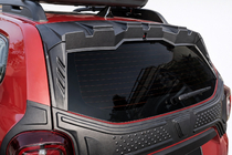 Renault Duster 2018-2024 Spoiler 3-częściowy (ABS) zdjęcia 1